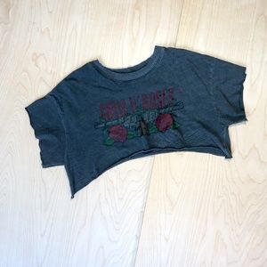 Guns N' Roses Cropped T-shirt!!
